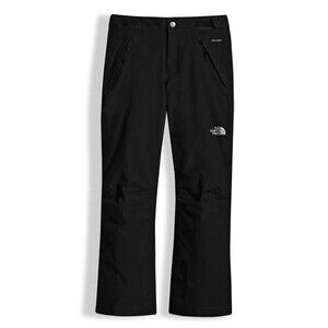 NWT North Face Freedom Insulated Ski Snowboard Pants Girl's  S 7/8 TNF Black